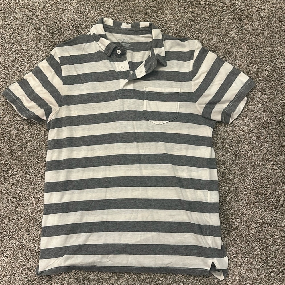Old Navy striped polo